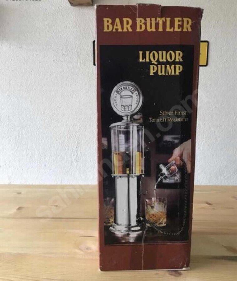 Beyaz ve Gri Çay Demleme Pompası - Görsel 5