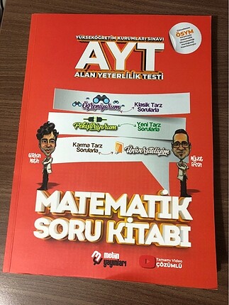 Metin yayınları ayt matematik soru bankası