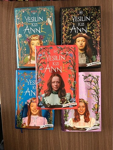 Yeşilin Kızı Anne kitap seti