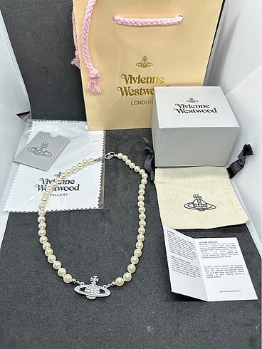 Vivienne Westwood Choker Silver Kolye