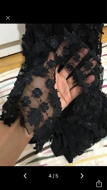 s Beden siyah Renk Balık model abiye