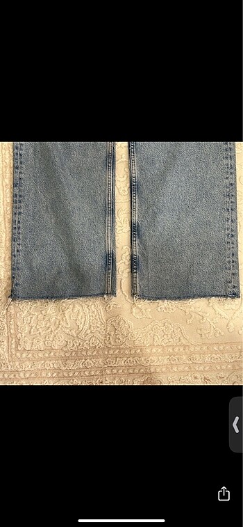 44 Beden Zara straight jeans kot