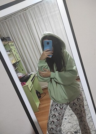 Fermuarlı sweatshirt