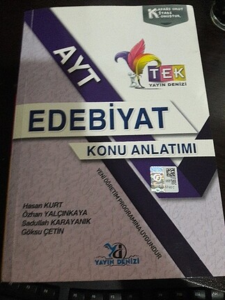 Ayt edebiyat konu anlatımı yayın denizi 