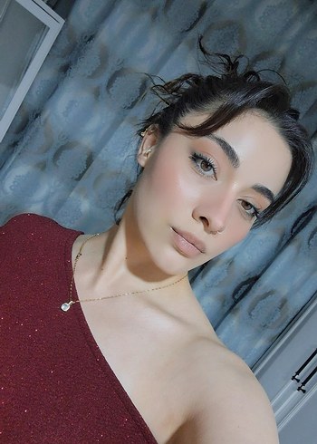 Bordo Tek Kollu Mini Elbise - Görsel 2