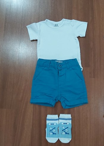 H&M 2Lİ BODY VE 3 ŞORT - Görsel 2