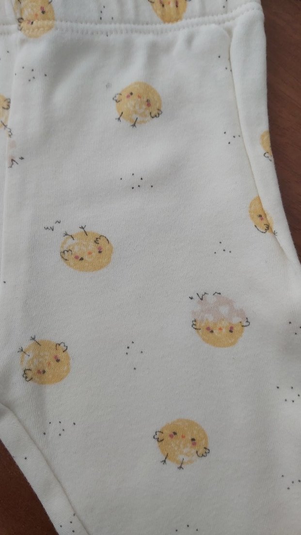 Sarı Fırfırlı Kız Bebek Kısa Kollu Takım - Görsel 5