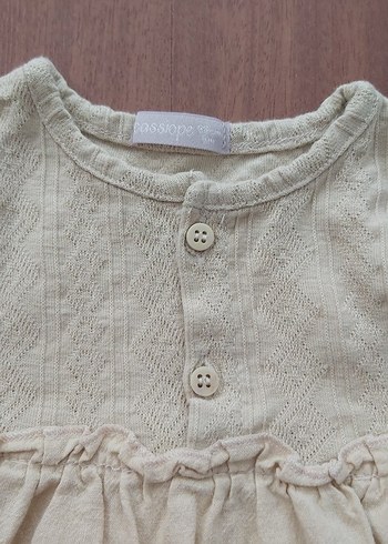 Bej Kolsuz Bebek Kız Takımı - Görsel 3