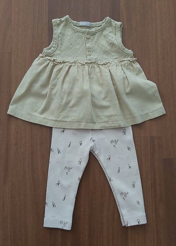 Bej Kolsuz Bebek Kız Takımı - Görsel 2