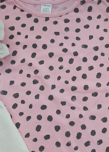 Kız Bebek Dantel Detaylı Tulum Seti - Görsel 3