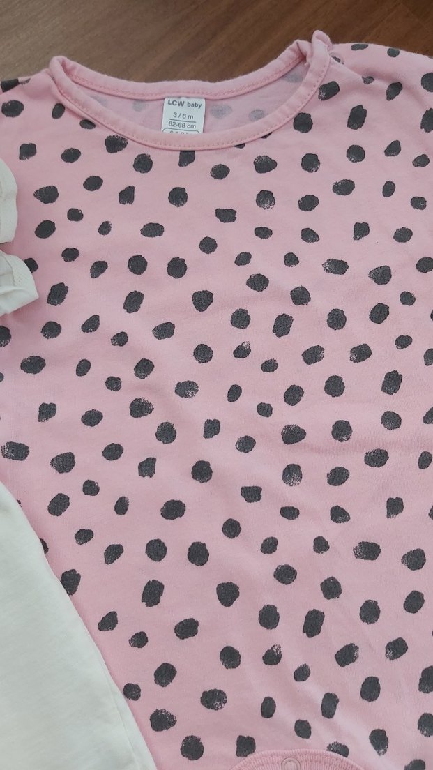 Kız Bebek Dantel Detaylı Tulum Seti - Görsel 3