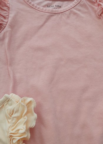 Dantel Detaylı Pastel Bebek Kız Tulumları - Görsel 3