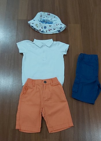Hm body ve 2li şort şapka - Görsel 2