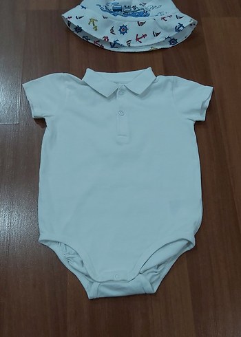 Hm body ve 2li şort şapka - Görsel 4