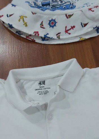 Hm body ve 2li şort şapka - Görsel 6