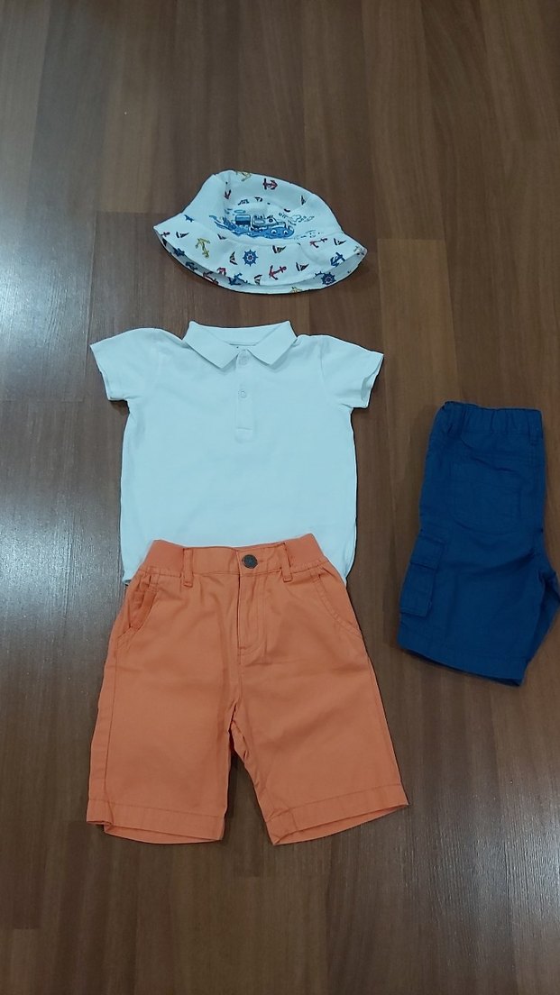 Hm body ve 2li şort şapka - Görsel 2