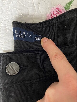 46 Beden siyah Renk İhrac fazlası Babetti jeans