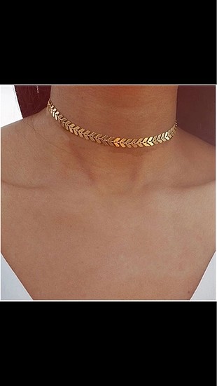 Choker Gold Kolye