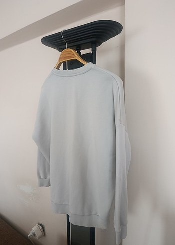 Gri Oversize UCLA Baskılı Kadın Sweatshirt - Görsel 6