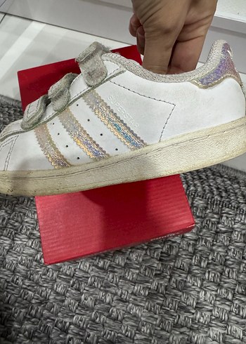 Adidas süperstar spor ayakkabı - Görsel 4