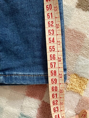 4 Yaş Beden lacivert Renk mavi çocuk kot pantolon