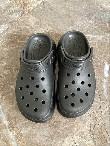 crocs terlik siyah