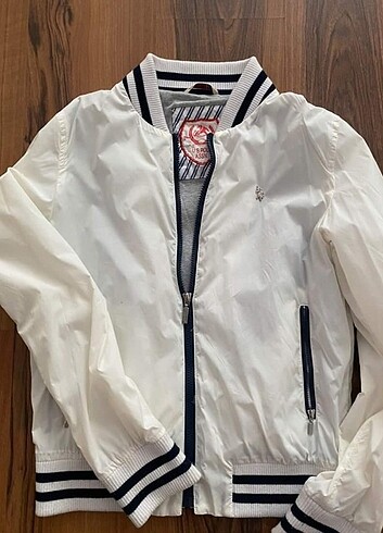 U.S Polo Assn. Polo beyaz