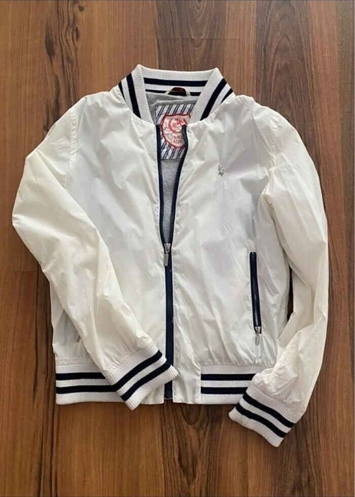 Beyaz Polo mont - Görsel 2