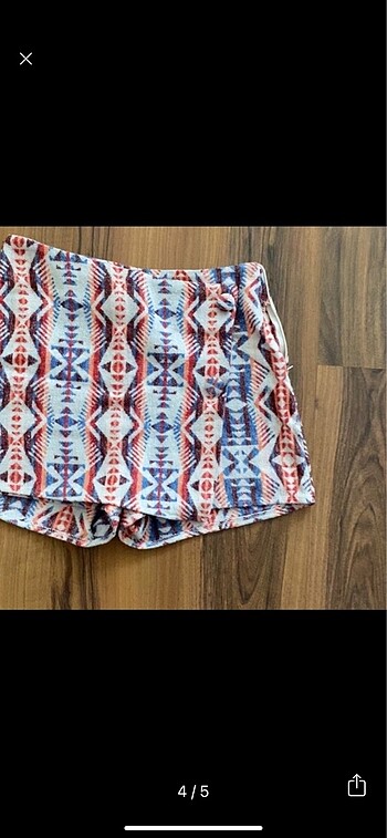 Şort etek renkli - Görsel 5