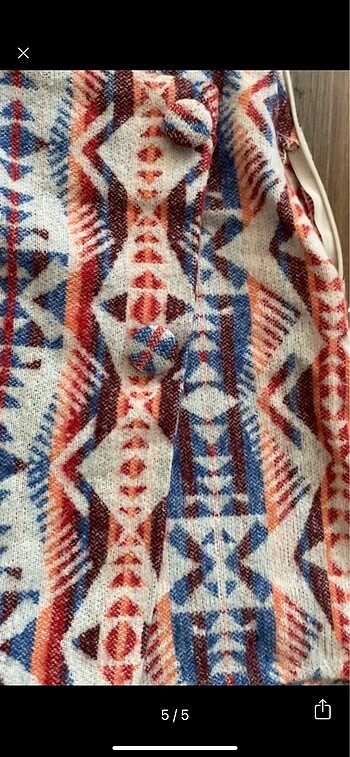 Şort etek renkli - Görsel 4