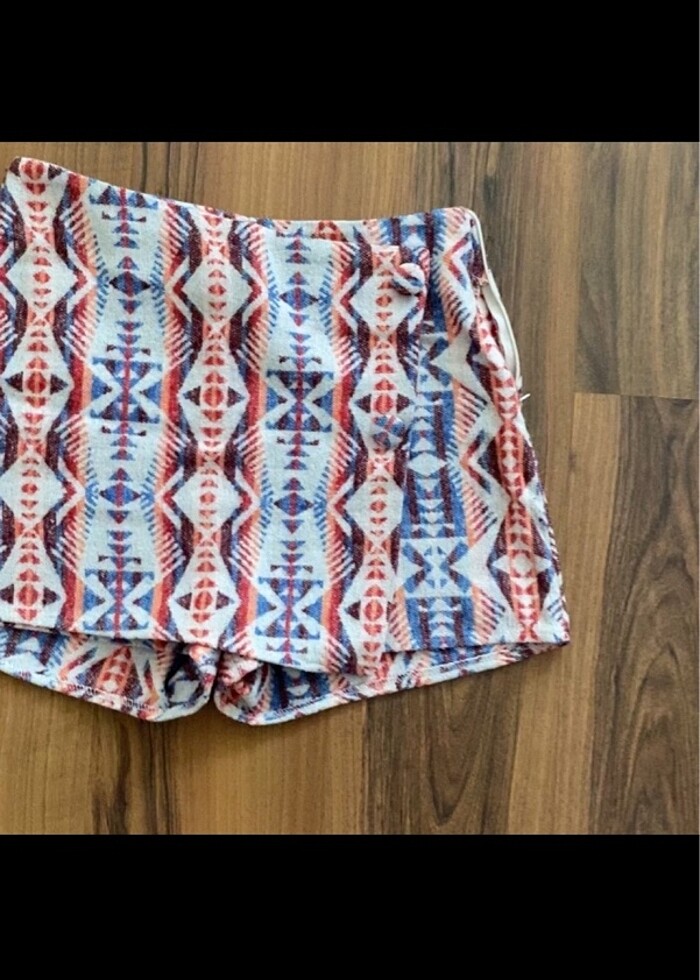 Şort etek renkli - Görsel 5