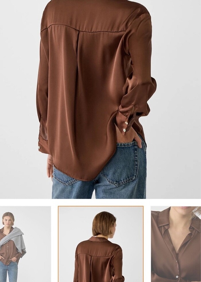 Stradıvarous gömlek - Görsel 2