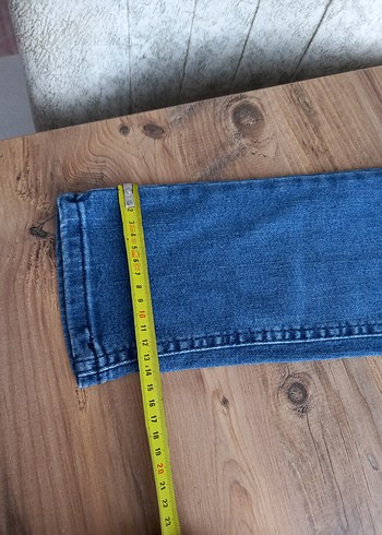 31 Beden mavi Renk Mavi Denim Pantolon ölçüleri ekledim