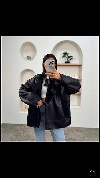Zara ZARA MODEL BİKER MONT İÇİ KÜRKLÜ