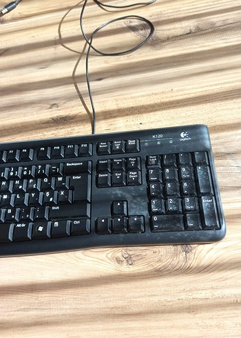 Logitech Kablolu Siyah Q Klavye parça niyetine