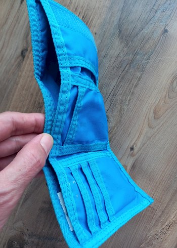 Nike Mavi Cırt Cırtlı Cüzdan - Görsel 5