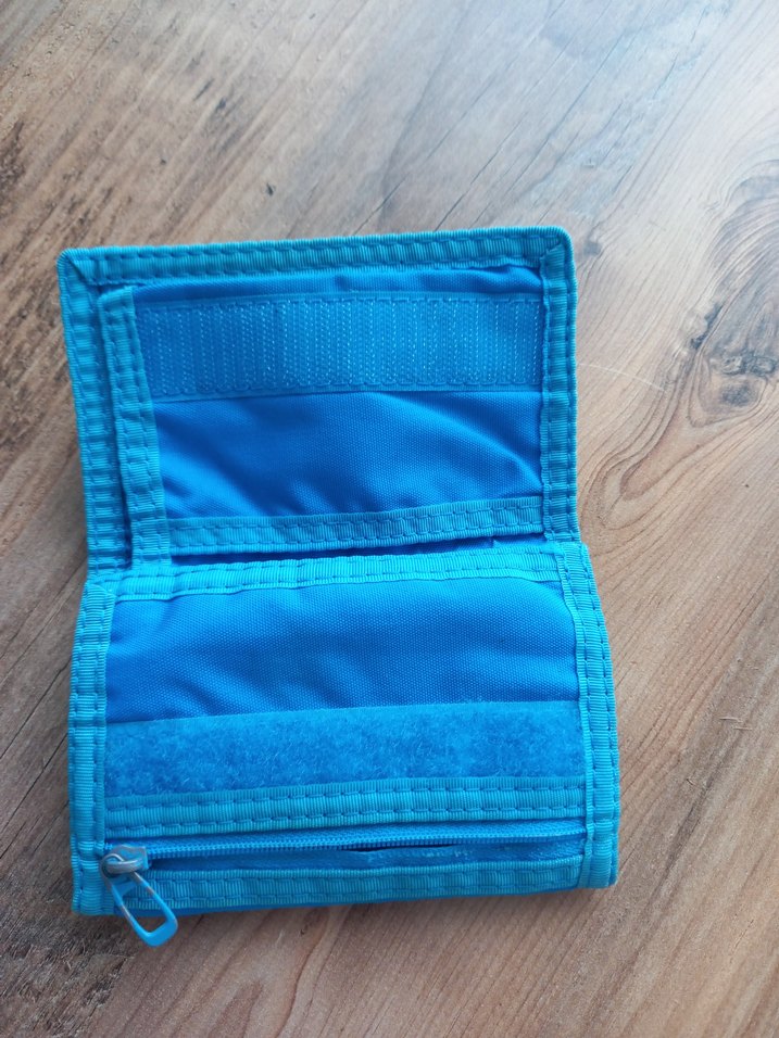 Nike  Mavi Cırt Cırtlı Cüzdan - Görsel 3