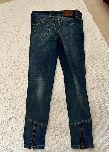 Kadın vena  Denim Sokak Stili Jean - Görsel 2