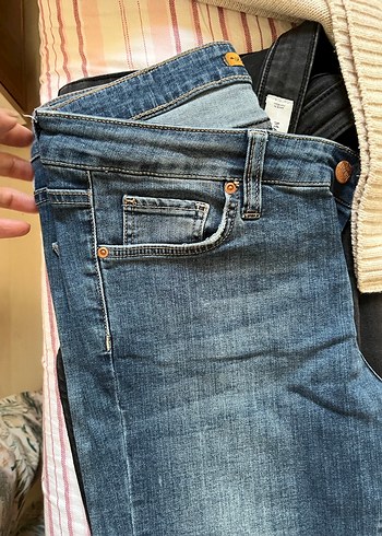 Kadın vena  Denim Sokak Stili Jean - Görsel 9