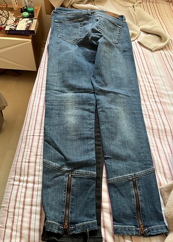 Kadın vena  Denim Sokak Stili Jean - Görsel 7