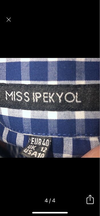 Fırfırlı yakalı kareli temiz gömlek - Görsel 4