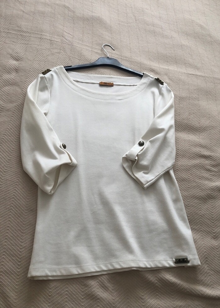 Ekru Bluz - Görsel 3