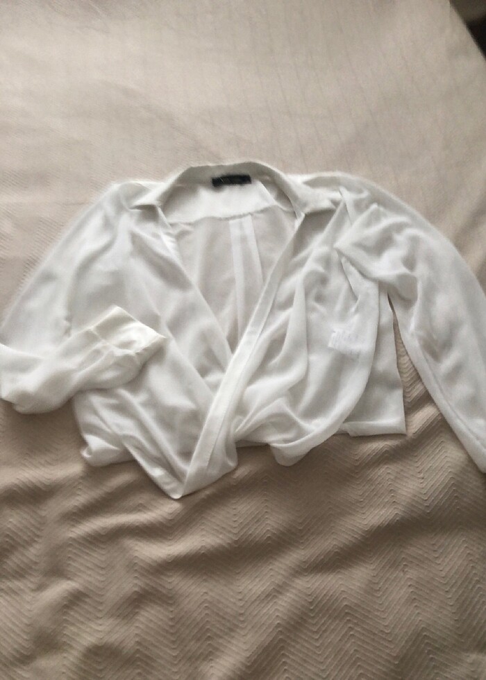 Kırık beyaz bluz - Görsel 2