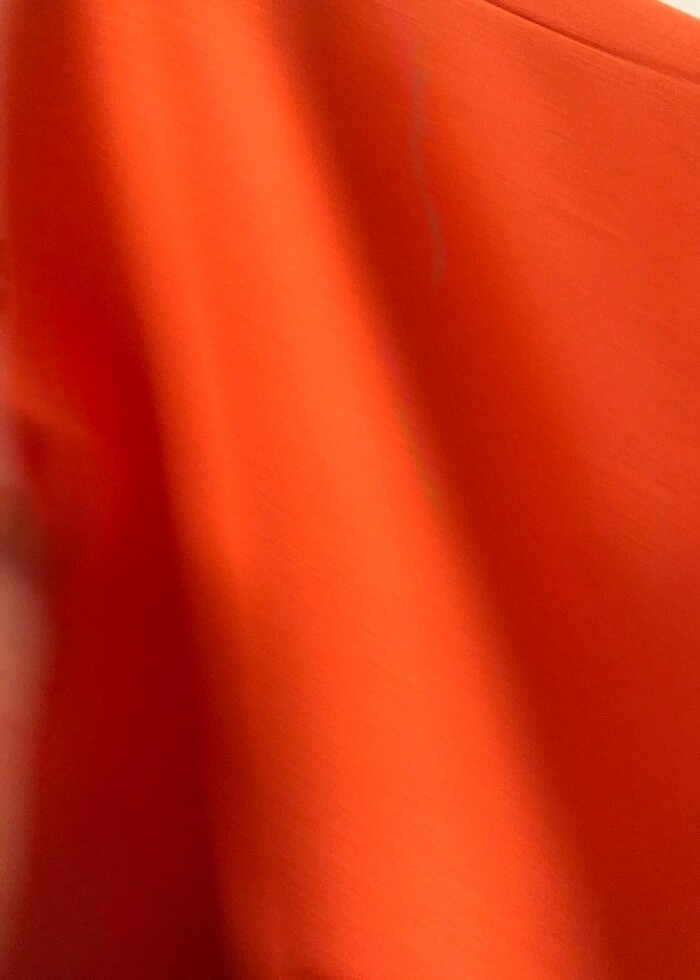 Kolsuz kullanılmamış orange elbise - Görsel 3