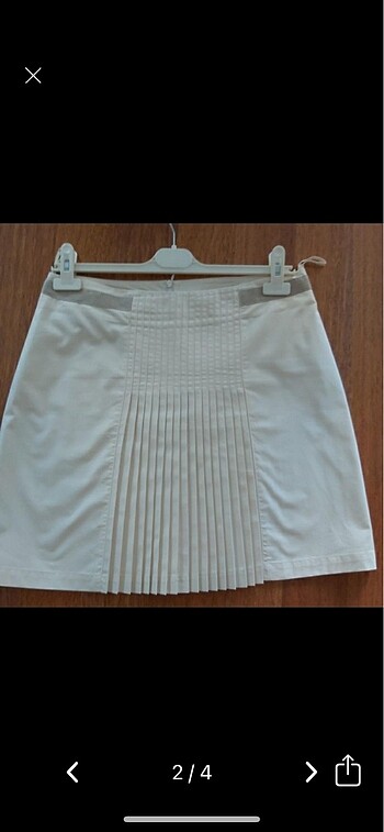 Krem mini etek - Görsel 2