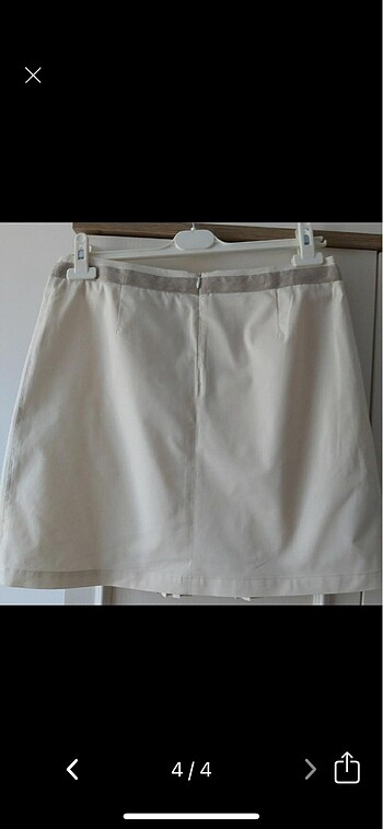 Krem mini etek - Görsel 4