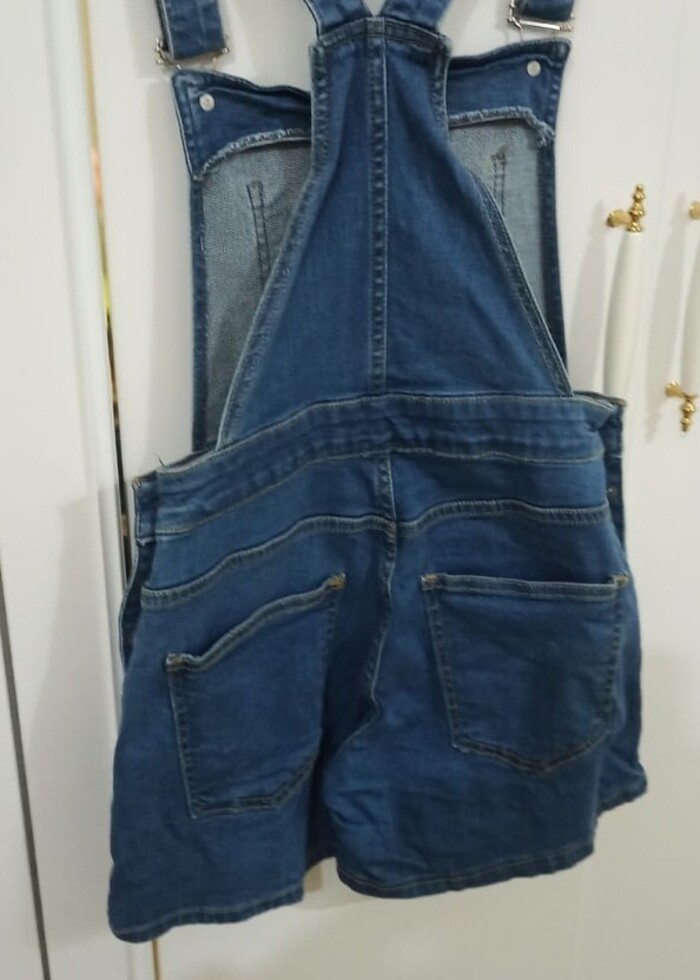 Yırtık model Bahçivan tulum - Görsel 2