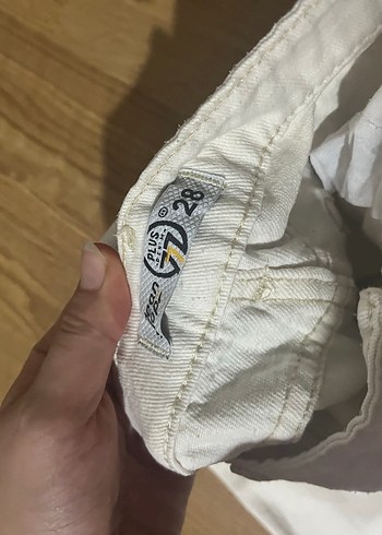 Kadın Bej Kot Midi Kumaş Pantolon - Görsel 4