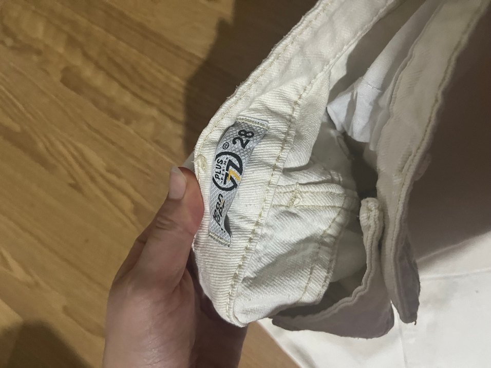 Kadın Bej Kot Midi Kumaş Pantolon - Görsel 4