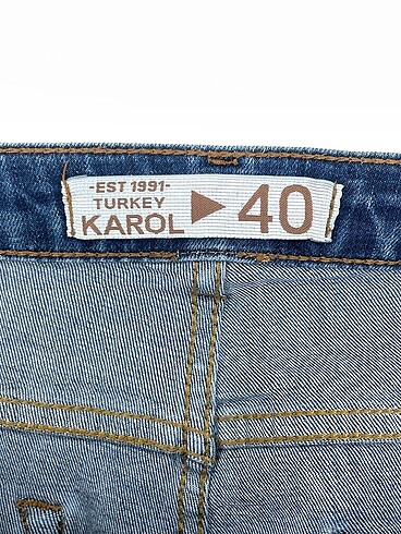 40 Beden mavi Renk PreLoved Jean / Kot %70 İndirimli.